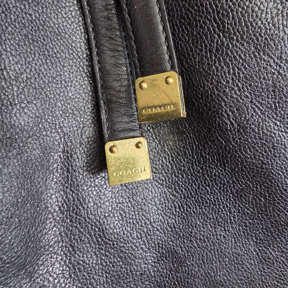 Coach Black Leather Hobo Bag - Picture 14 of 14